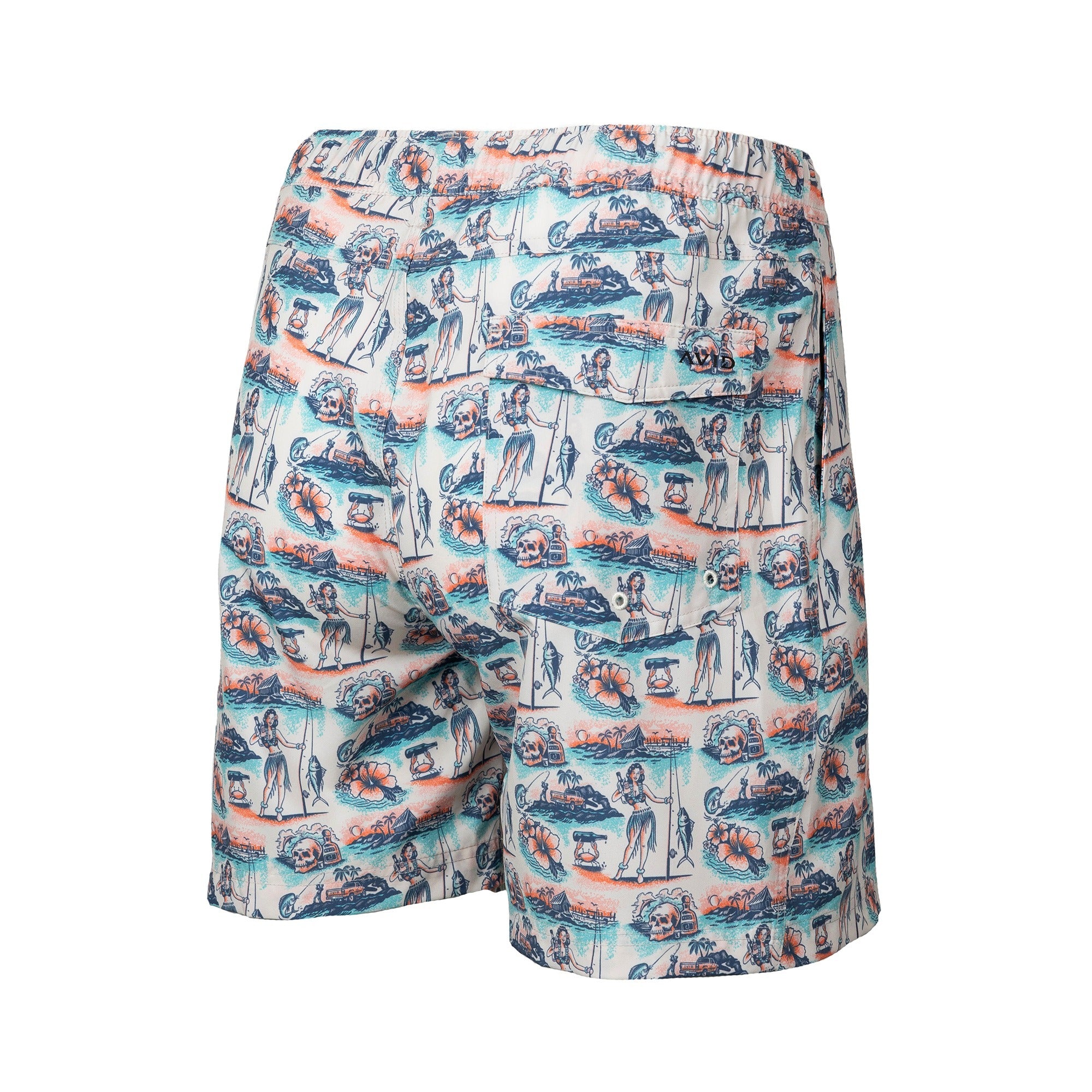 Performance Athletic Shorts Bone - Elastic Waistband