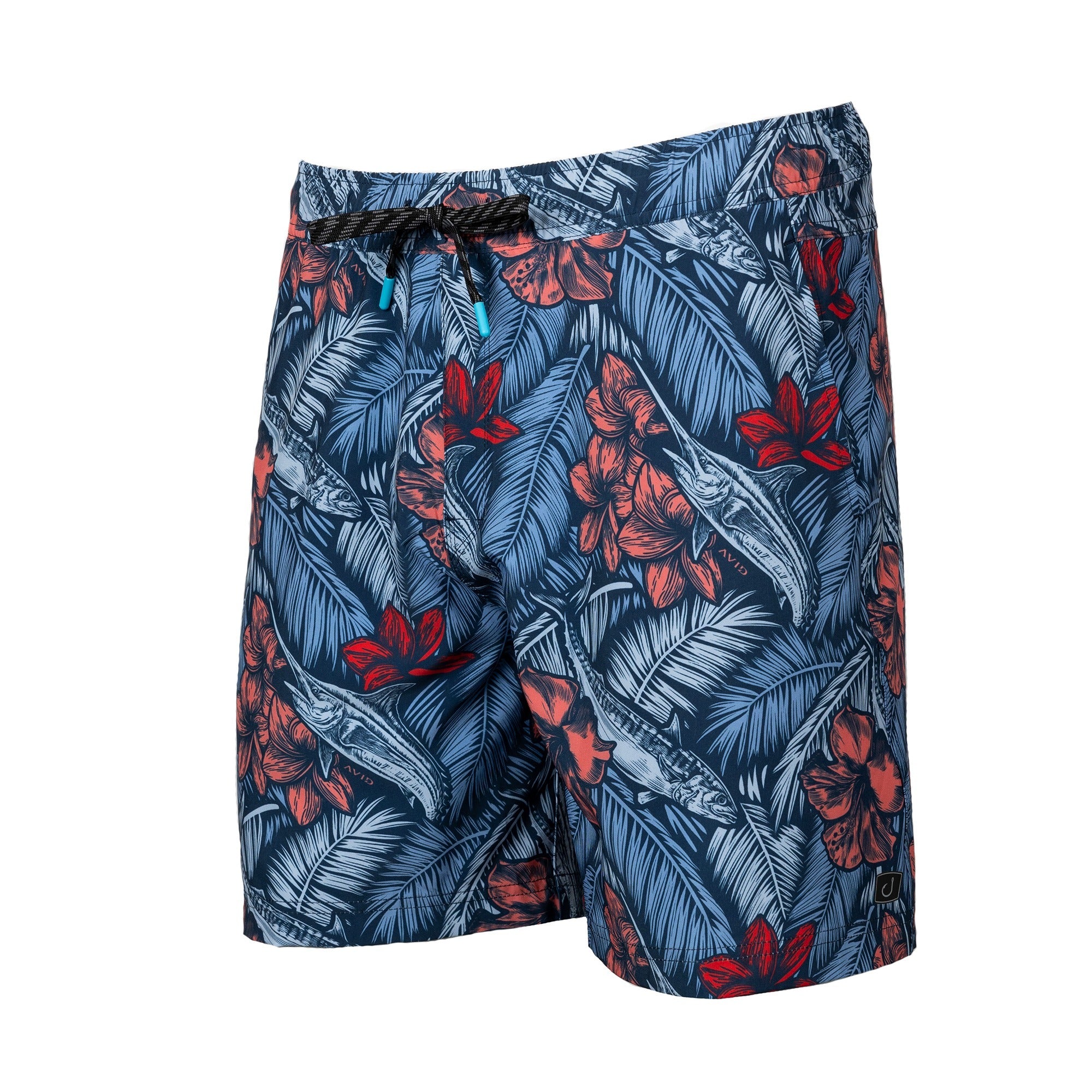 Tropic Palm Volley Shorts - Premium Lightweight Bottoms