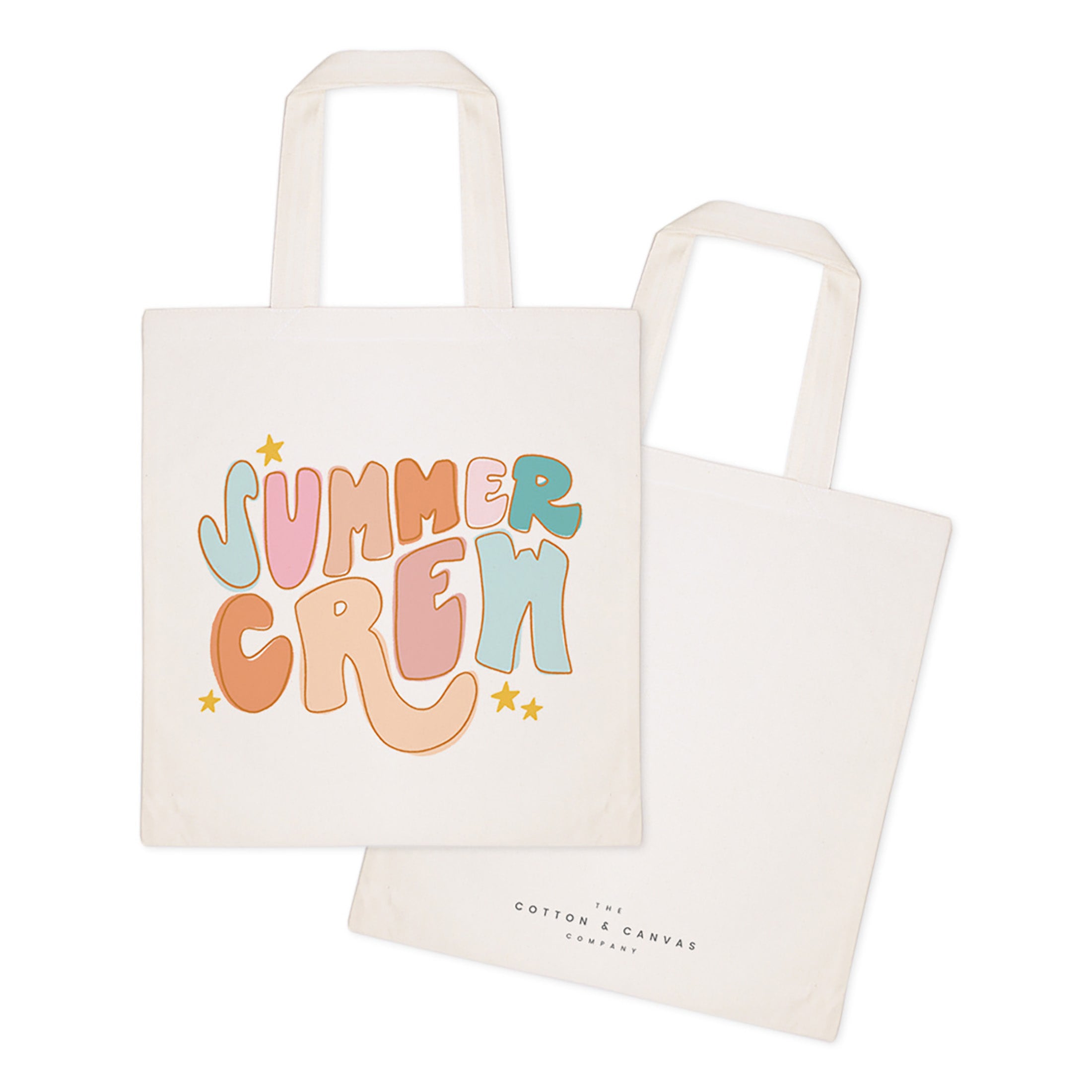 Summer Crew Cotton Canvas Tote Bag