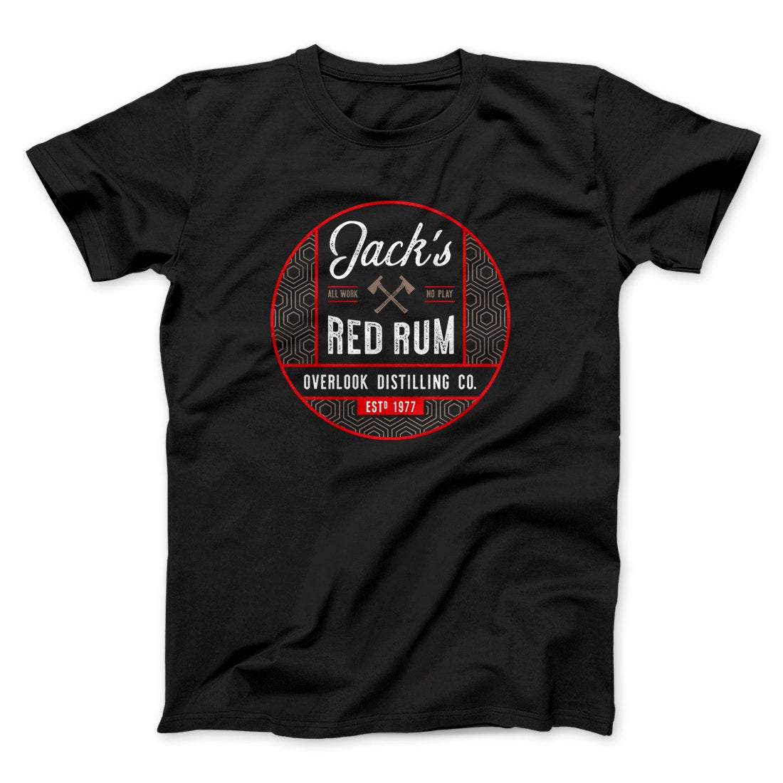 Jack's Red Rum Funny Movie Men/Unisex T-Shirt