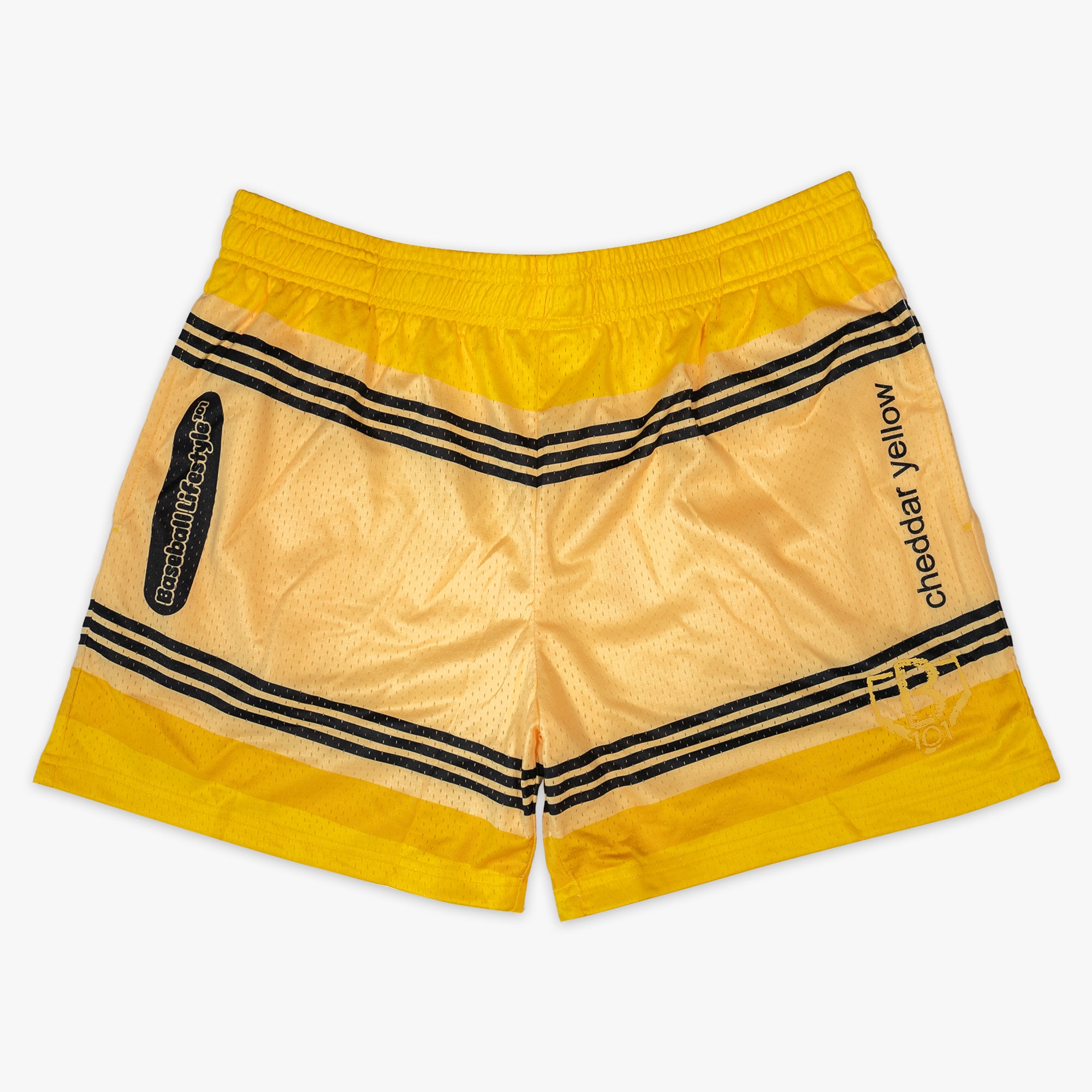 Crayon Shorts - Cheddar Yellow