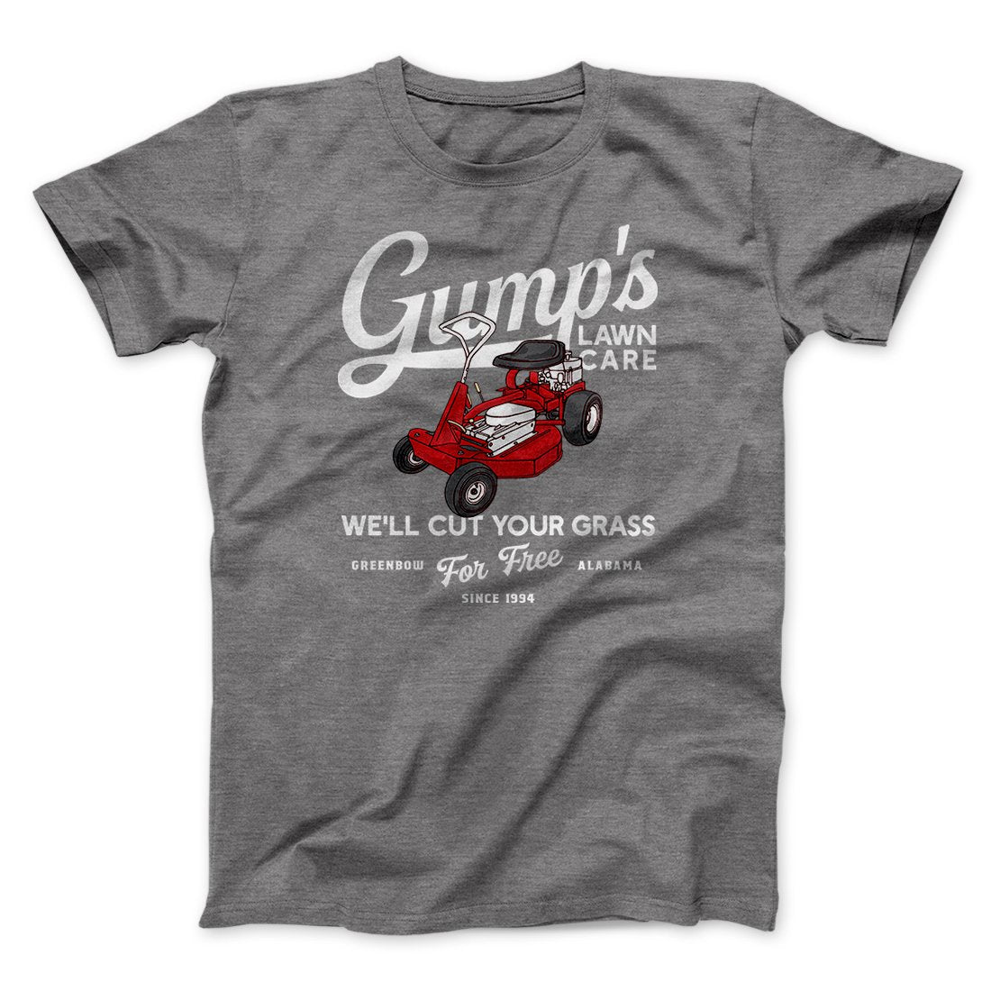 Gump's Lawn Service Funny Movie Men/Unisex T-Shirt