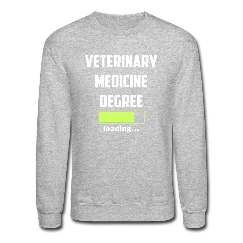 Veterinary medicine degree loading Crewneck Sweatshirt