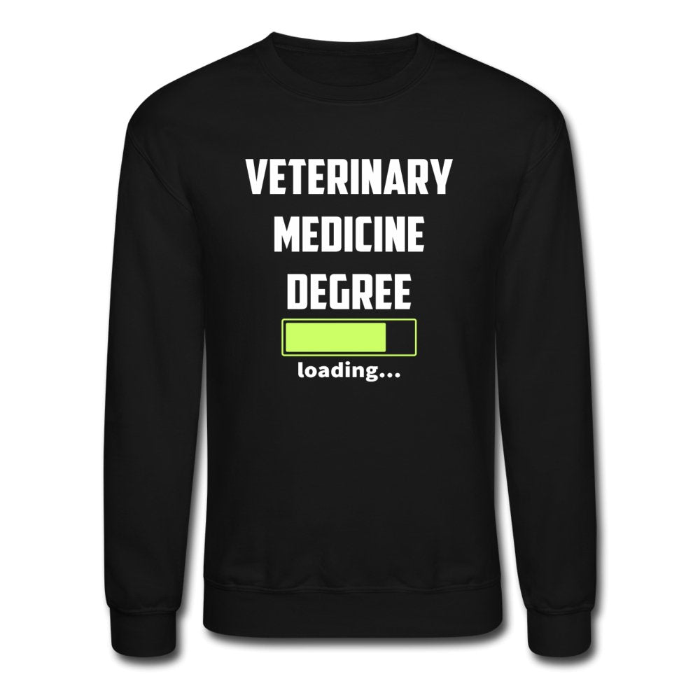 Veterinary medicine degree loading Crewneck Sweatshirt