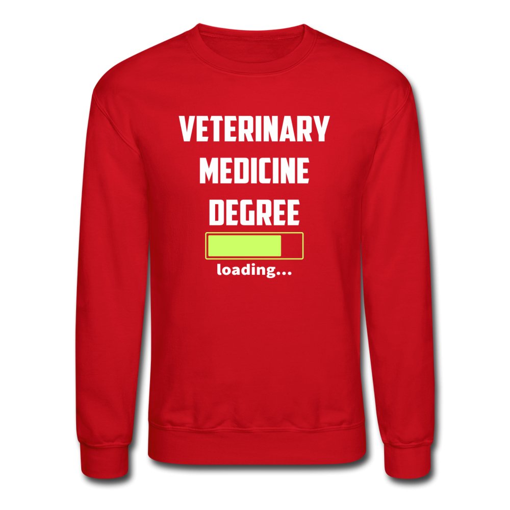 Veterinary medicine degree loading Crewneck Sweatshirt