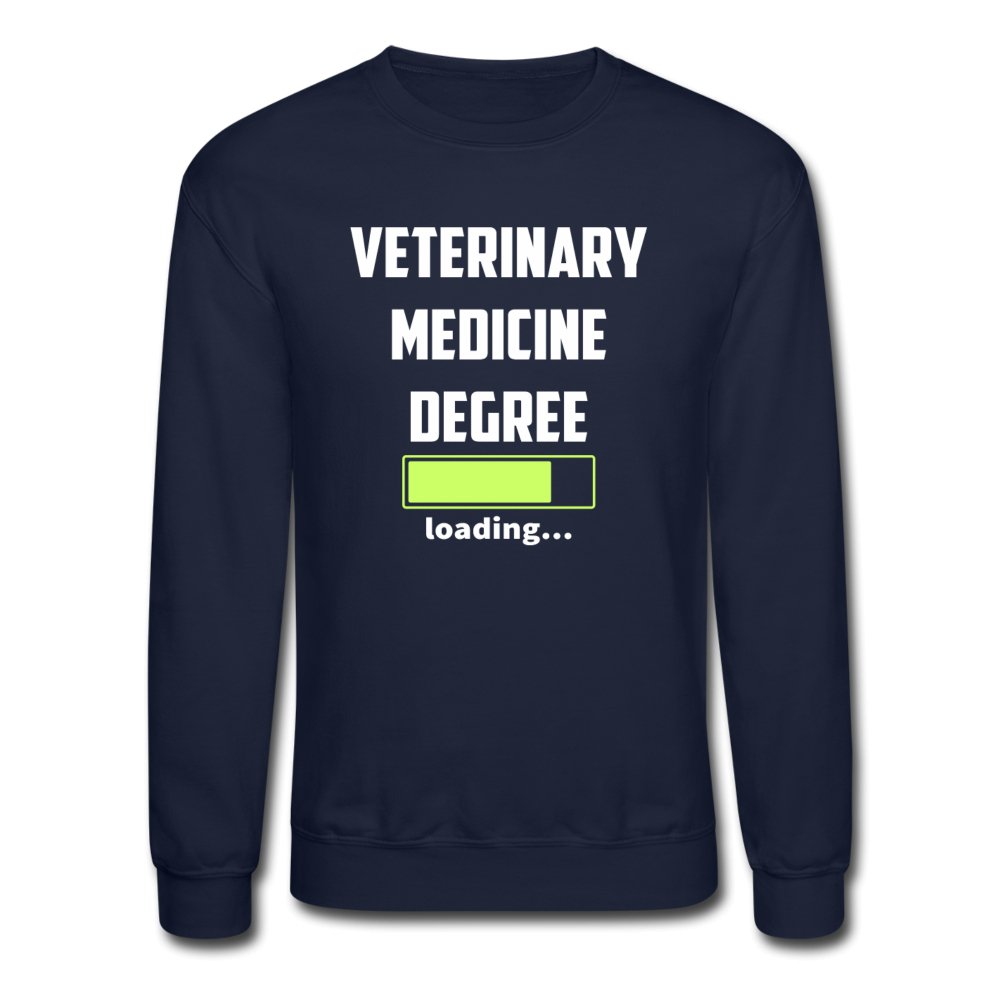 Veterinary medicine degree loading Crewneck Sweatshirt